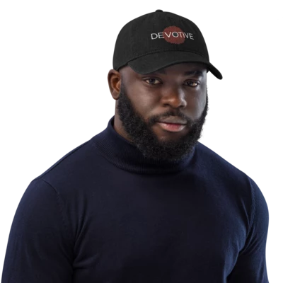 Denim hat with Devotive logo